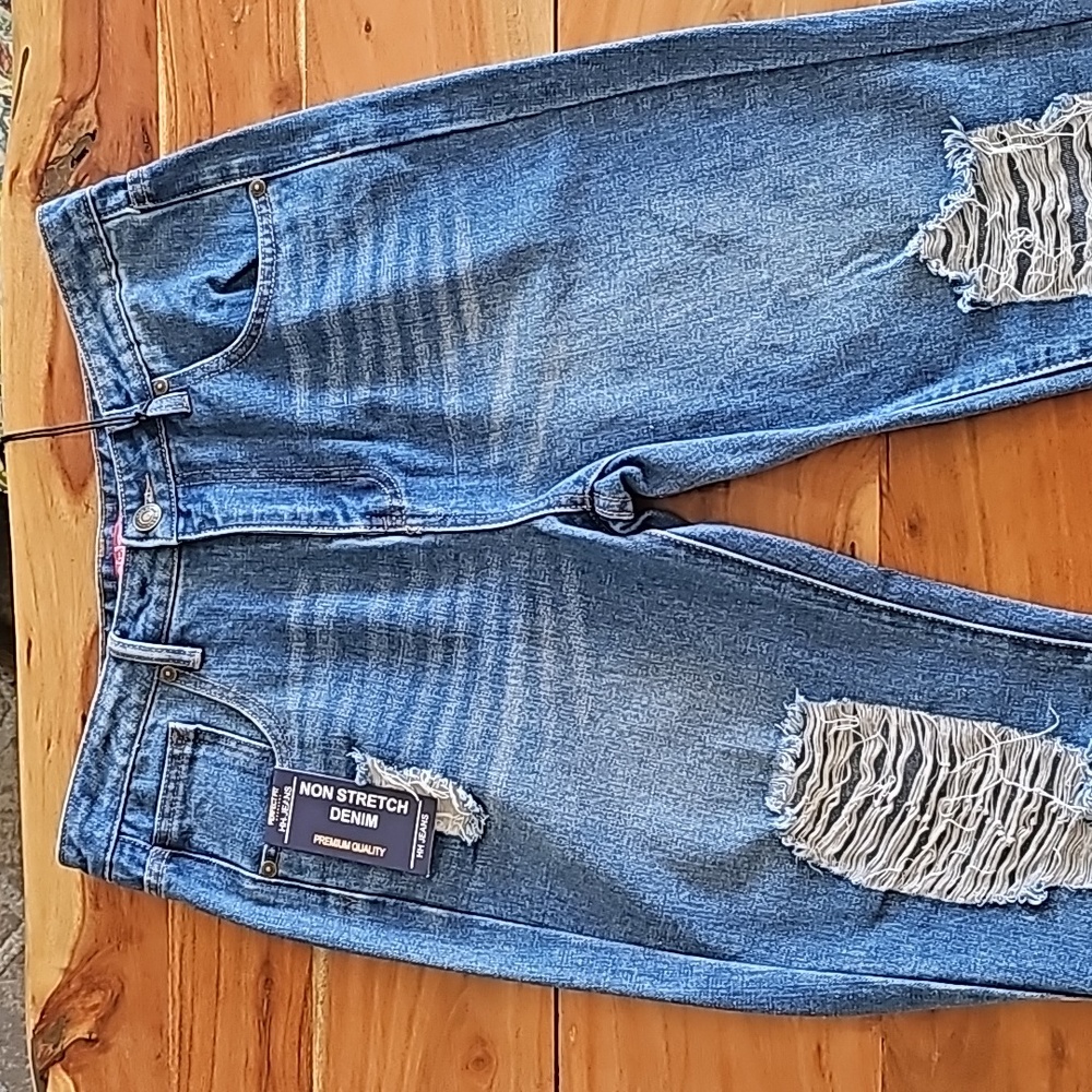 HH Jeans Authentic Tailored Mid Rise Mom Fit Mid Rise Loose Fit Size 9/29